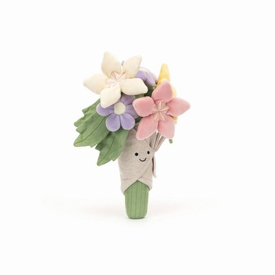 Jellycat Bouquet of Flowers USA | 70329ZNJG